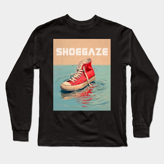 Shoegaze Long Sleeve T-Shirt by kingkongmatsing